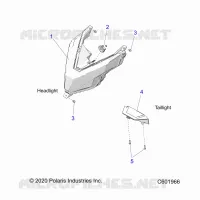 ELECTRICAL, HEADLIGHT AND TAILLIGHT