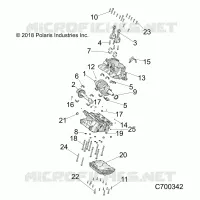 ENGINE, CRANKCASE AND CRANKSHAFT
