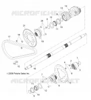 DRIVE TRAIN, REAR AXLE   HOUSING