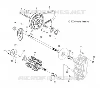 DRIVE TRAIN, DRIVE SHAFT AND JACKSHAFT- S08MX6FS/FE (49SNOWDRIVETRAIN08600RR)