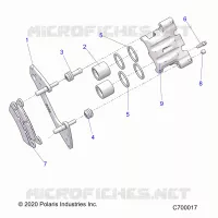 FRONT BRAKE CALIPER