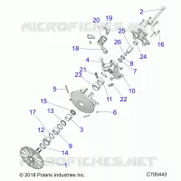 DRIVE TRAIN, PRIMARY CLUTCH