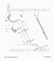 COOLING, HOSE MOUNTING