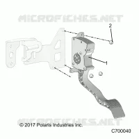 THROTTLE PEDAL