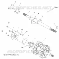 DRIVE TRAIN, JACKSHAFT AND DRIVE SHAFT