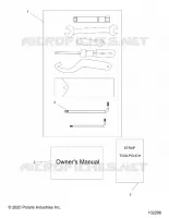 REFERENCES, TOOL KIT AND OWNERS MANUAL
