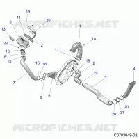 DRIVE TRAIN, CLUTCH COVER, DUCTING