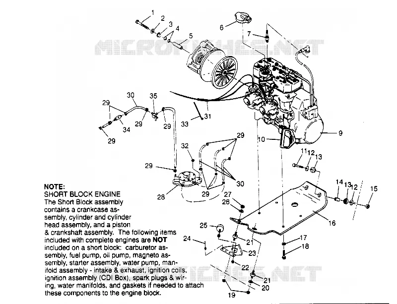 ENGINE MOUNTING 500 CARB 0952764 (4929192919C001)