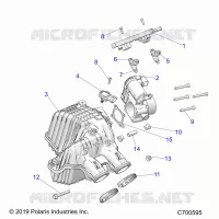 ENGINE, AIR INTAKE MANIFOLD