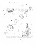 ENGINE, CRANKSHAFT, PISTON AND BALANCE SHAFT