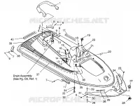 HULL   BODYWORK SL 750 B954070 (4930523052A005)