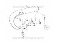 EXHAUST SYSTEM TRAIL TOURING 0982362 AND EUROPEAN TRAIL TOURING E982362 (4942314231C003)