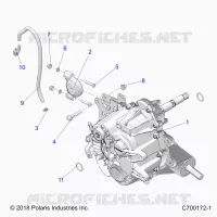 DRIVE TRAIN, MAIN GEARCASE MOUNTING
