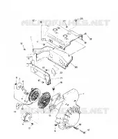 BLOWER HOUSING    RECOIL STARTER SUPERTRAK (4921292129039A)