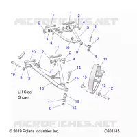 FRONT WISHBONES