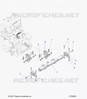 ENGINE, MOUNTING & LONG BLOCK