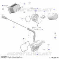 ENGINE, DIPSTICK & OIL FILTER