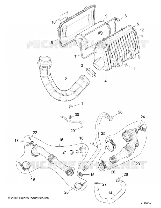 ENGINE, AIR INTAKE SYSTEM
