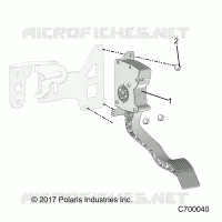 ENGINE, THROTTLE PEDAL
