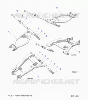 REAR SUSPENSION CONTROL ARMS