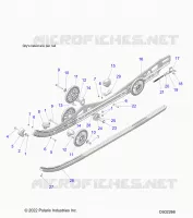 SUSPENSION, RAIL BEAM LH/RH