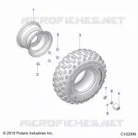 WHEELS, FRONT