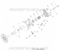DRIVE TRAIN, PRIMARY CLUTCH