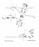 UPPER STEERING   HANDLEBAR ASM.