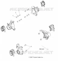 BARKE CALIPER MOUNTING