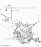 DRIVE TRAIN, MAIN GEARCASE MOUNTING