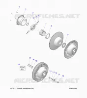 DRIVE TRAIN, CLUTCH, SECONDARY