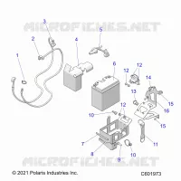 ELECTRICAL, E.S. BATTERY/BOX AND CABLES