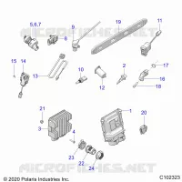 ELECTRICAL, SWITCHES, SENSORS, ECU AND CONTROL MODULES