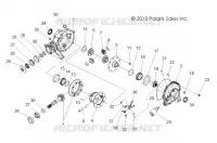 DRIVE TRAIN, REAR GEARCASE