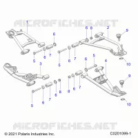 FRONT SUSPENSION CONTROL ARMS