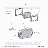 ELECTRICAL, MULTI FUNCTION GAUGE