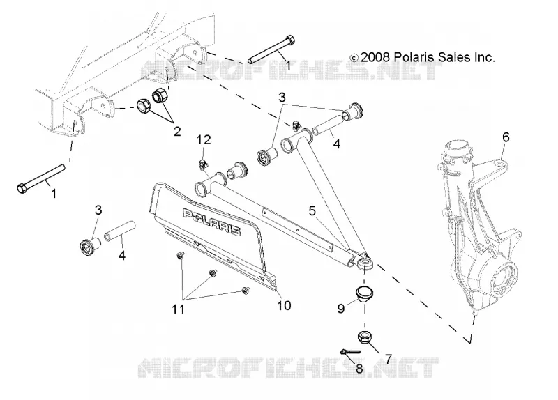 SUSPENSION, A-ARM AND STRUT MOUNTING