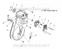 DRIVE TRAIN, GEARCASE COVER