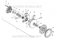 DRIVE CLUTCH TRAIL 0962761, TRAIL TOURING 0962262, AND EUROPEAN TRAIL TOURI (4931763176C009)