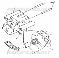 REAR BRAKE 6X6 350L W938739 (4924062406034A)