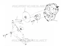 RIGHT GEARCASE   BRAKE MOUNTING (4916351635031A)