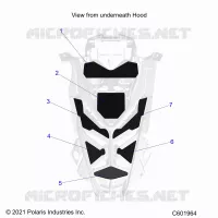 HOOD FOAM/SEAL