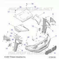 HOOD, AND FRONT FENDERS