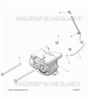 DRIVE TRAIN, FRONT GEARCASE MOUNTING