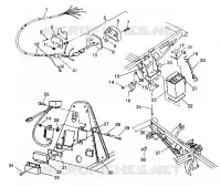 ELECTRICAL/TAILLIGHT ASSEMBLY 4X4 350L W938139 (4924052405032A)