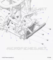 CHASSIS, FRONT GEARCASE AND BUMPER MOUNTING