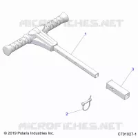 BODY, PASSENGER GRAB BAR