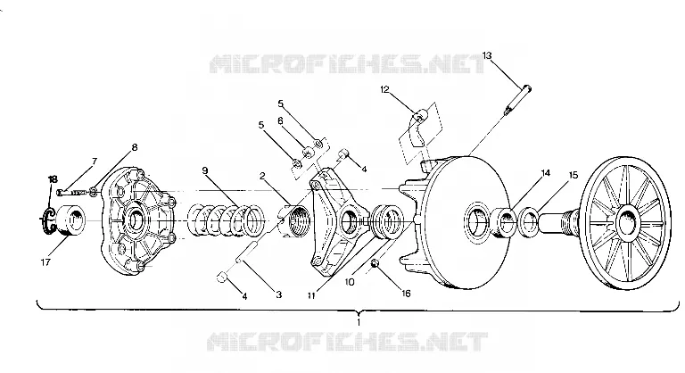 DRIVE CLUTCH 400 (4919241924012A)