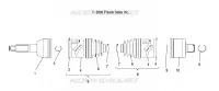 DRIVE REAR SHAFT