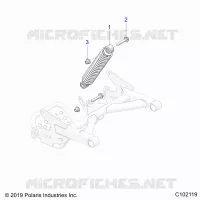 REAR SUSPENSION SHOCK
